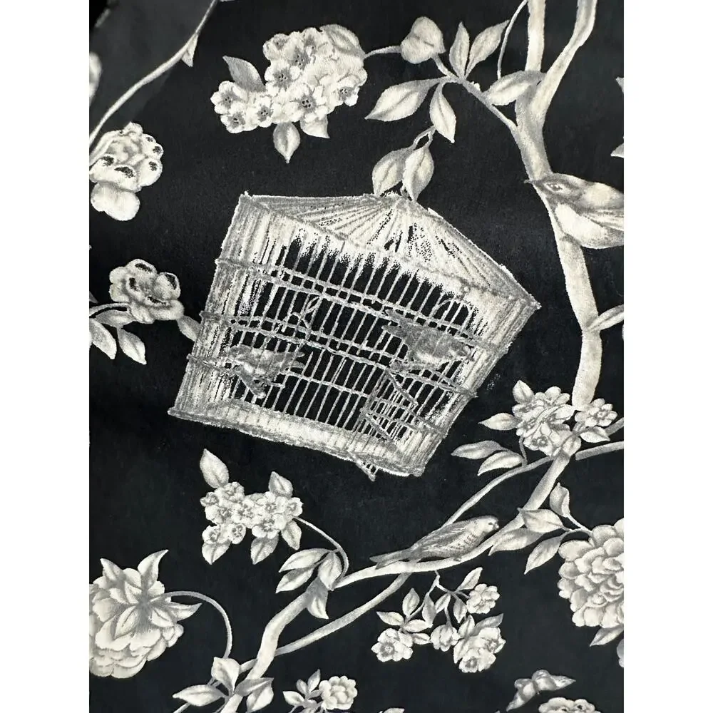 Talbots Flared Skirt - Bird Cage Size 6